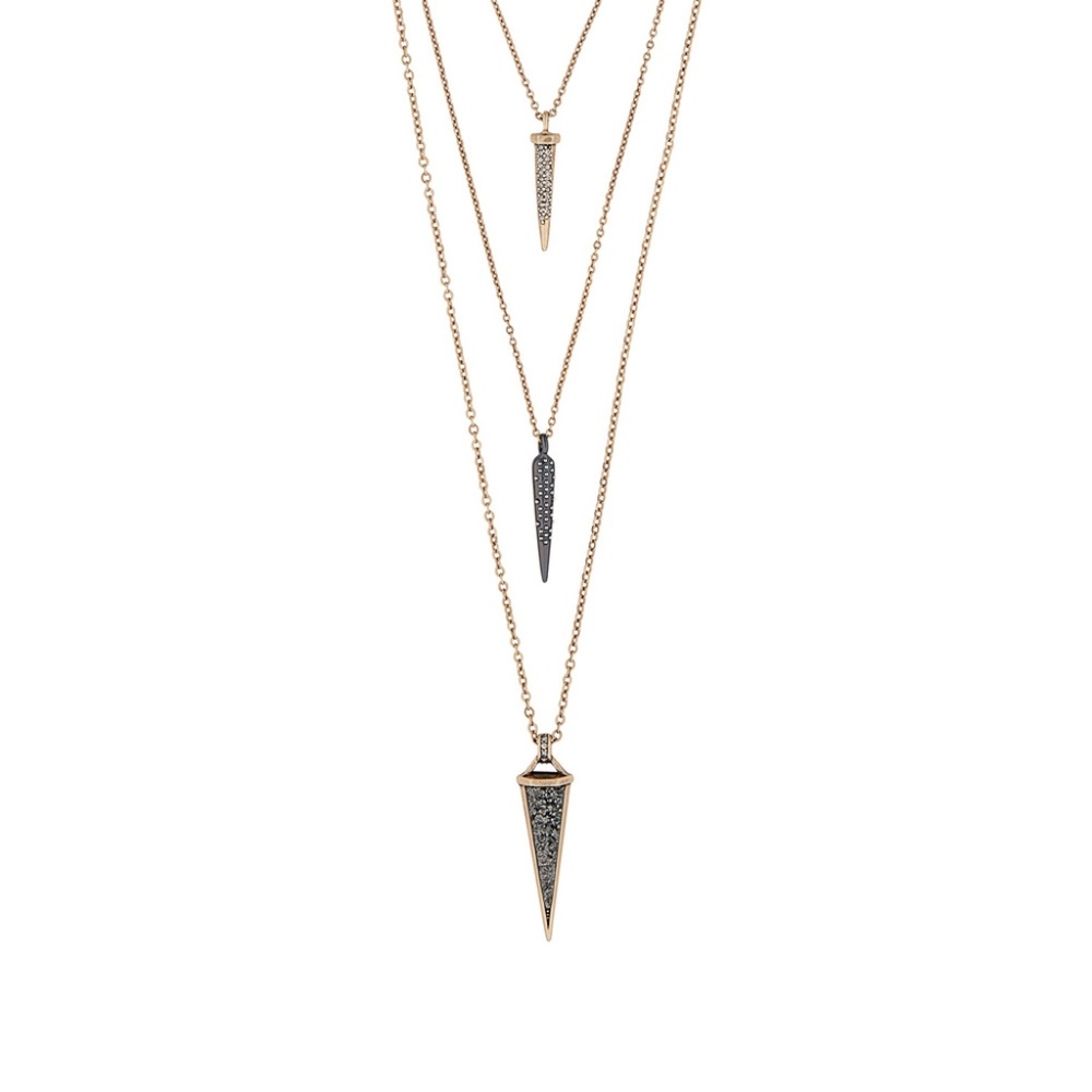 Chloe +Isabel Amulet ThreeRow Convertible Necklace